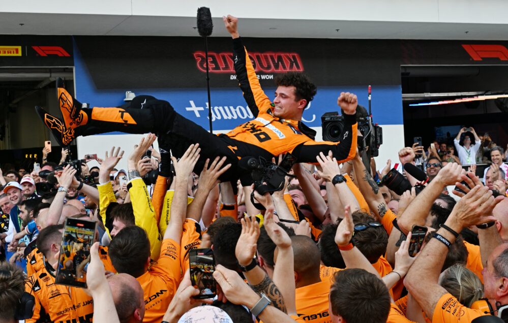 Con McLaren, Lando Norris gana en Miami el primer gran premio en su carrera