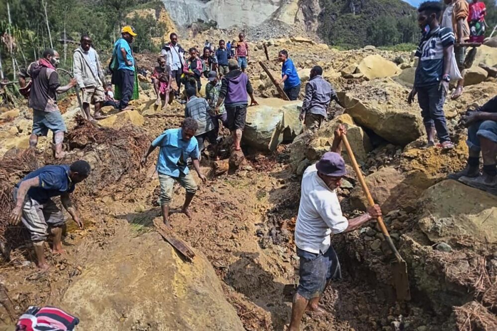 La ONU calcula al menos 670 muertos por deslave en Papúa Nueva Guinea