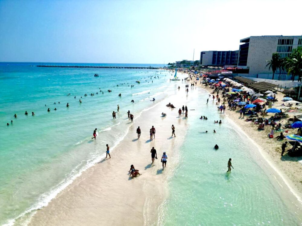 Refuerzan seguridad en Playas de Solidaridad y brindan protección a los turistas