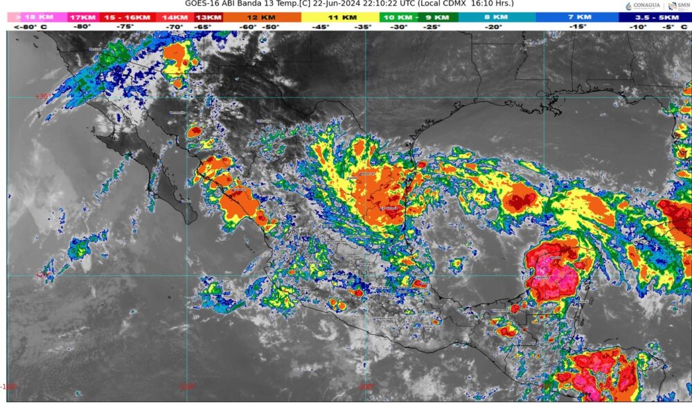 Meteorológico Nacional monitorea posible formación del ciclón Beryl