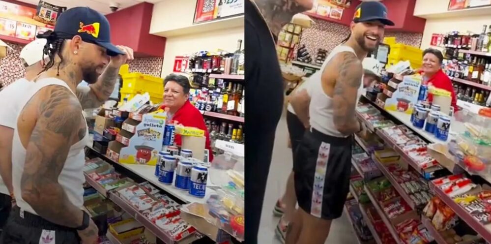 Así casual, el cantante Maluma fue a Oxxo por unas ‘chelas’ en Monterrey