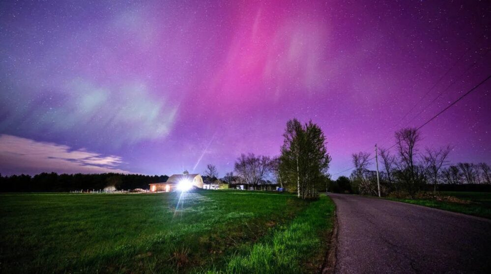 Hoy y mañana podremos ver auroras boreales en México, habrá tormentas solares