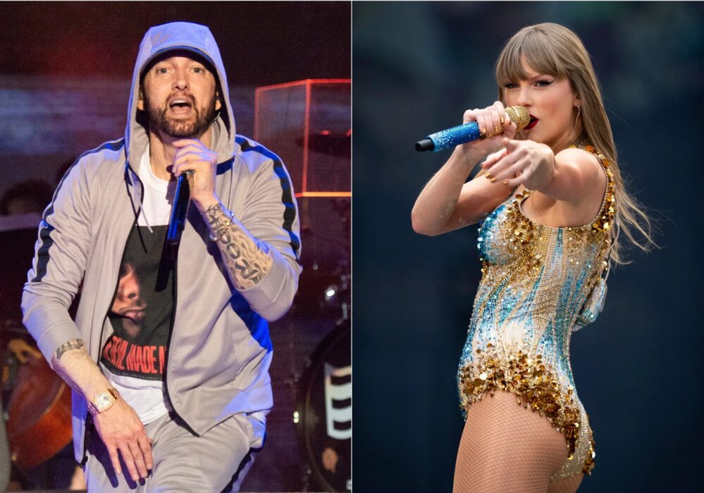 Adiós Taylor Swift, Eminem es número 1 en Billboard y destronan a los swifties