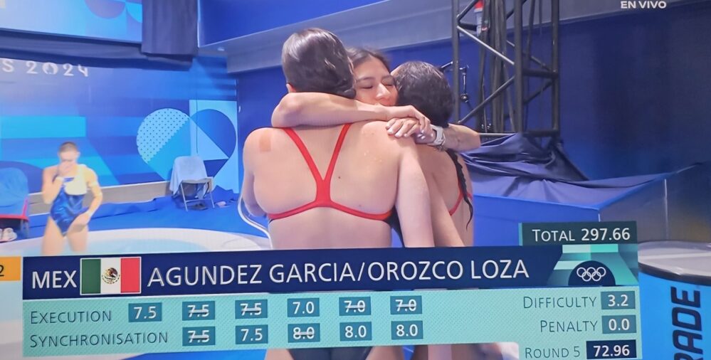 «Fue mi error» acepta Ale Orozco, junto con Gaby Agúndez quedan cerca de las medallas en clavados sincronizados