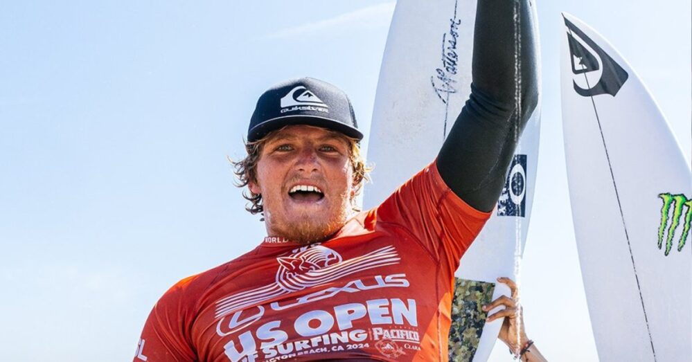 Alan Cleland gana el US Open de Surfing ¡Histórico!