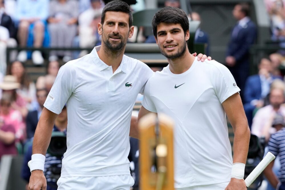 Tenis: Djokovic y Carlos Alcaraz en la final de los Juegos Olímpicos por la medalla de oro