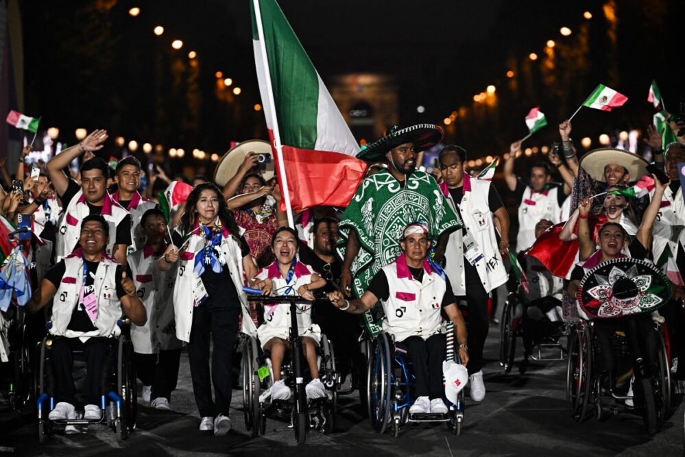 Con alegría y emoción la delegación mexicana la inauguración de Juegos Paralímpicos