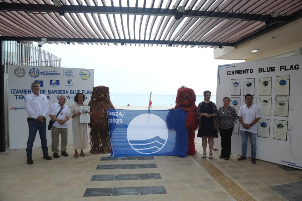 Playa del Carmen: entregan certificado Blue Flag en la Playa Inclusiva Pelícanos