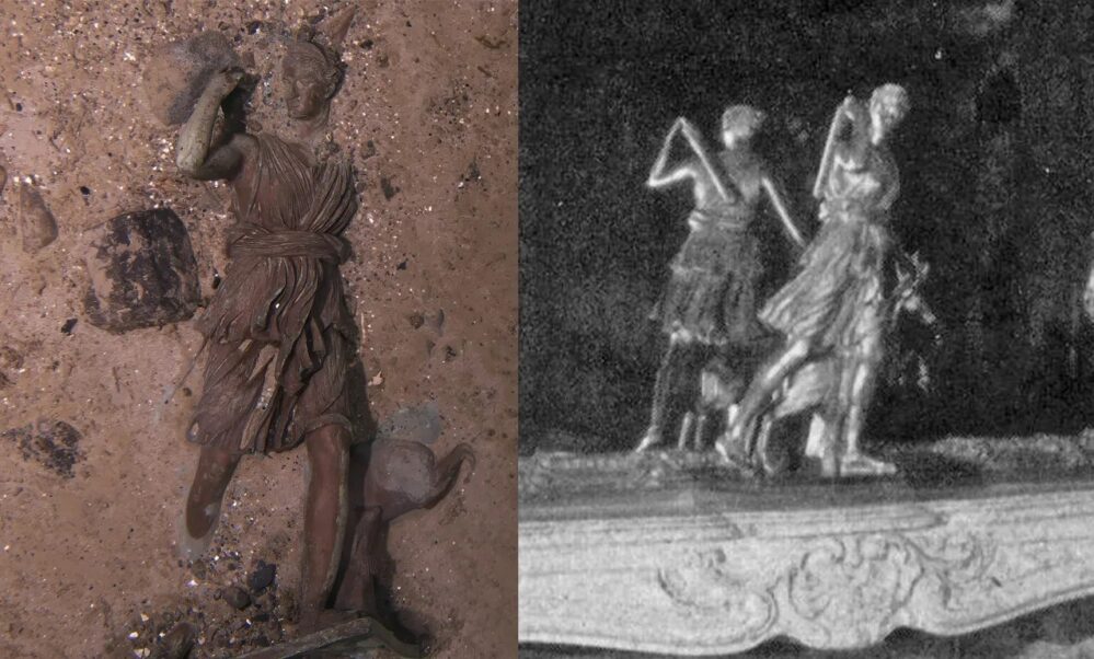 Titanic: encuentran la estatua de bronce «Diana de Versalles» perdida en el naufragio