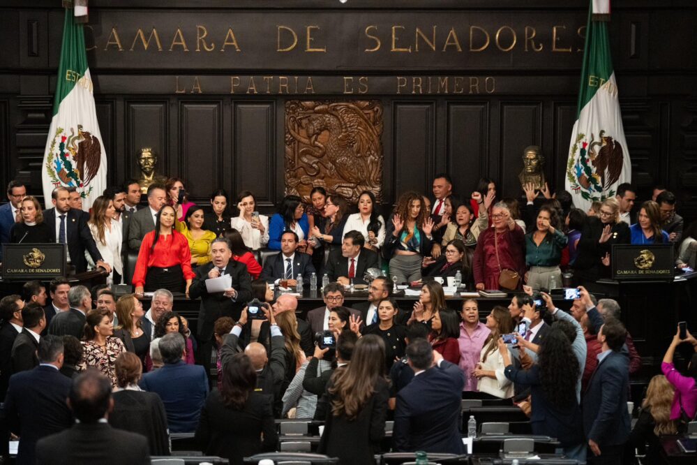 Aprobada la reforma judicial en el Senado, con votos de Morena, aliados y del panista Yunes