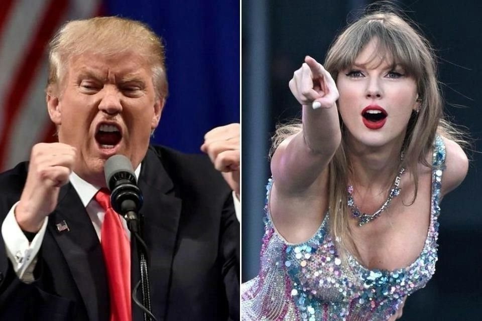 Donald Trump odia a Taylor Swift, así lo publicó en redes sociales