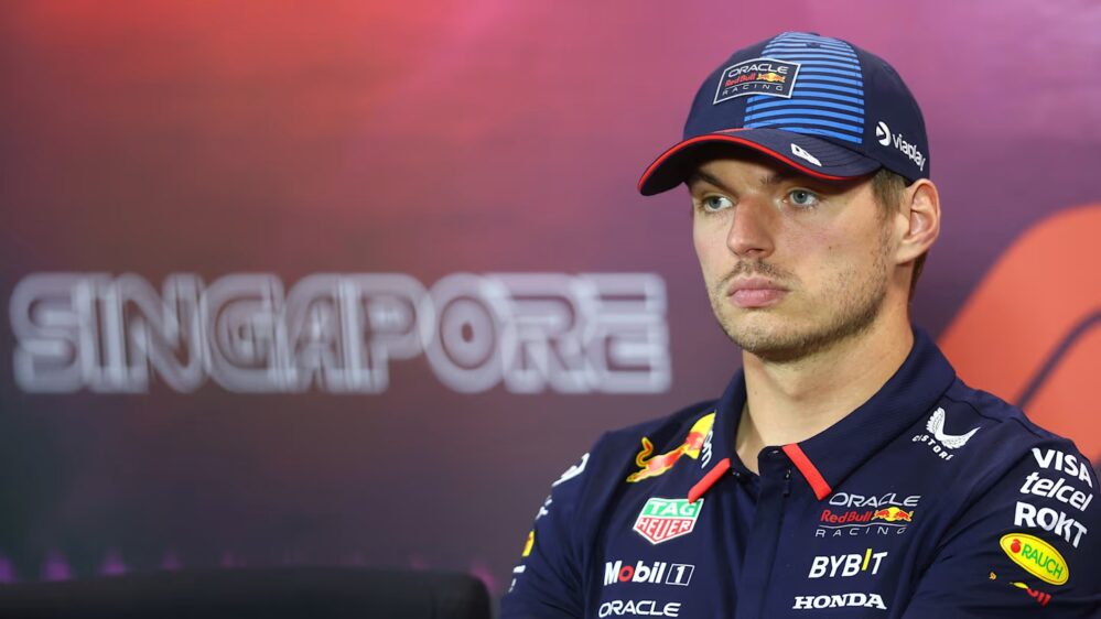 ¡Verstappen castigado! Lanza groserías y la FIA lo castiga con trabajo comunitario