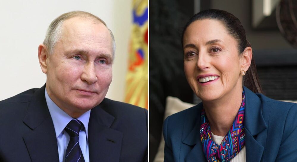 Vladimir Putin no asistirá a la toma de protesta de Claudia Sheinbaum