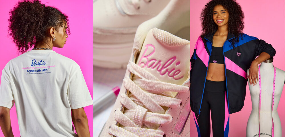 Reebok y Barbie lanzan colección exclusiva, innovadora y rosa