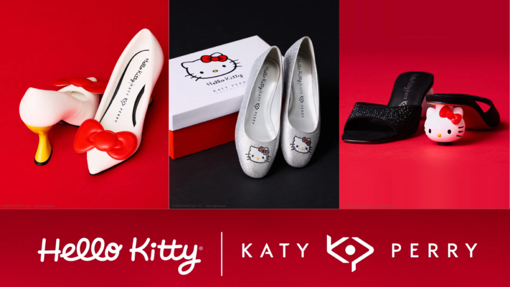 Katy Perry y ‘Hello Kitty’ lanzan increíbles zapatos por aniversario